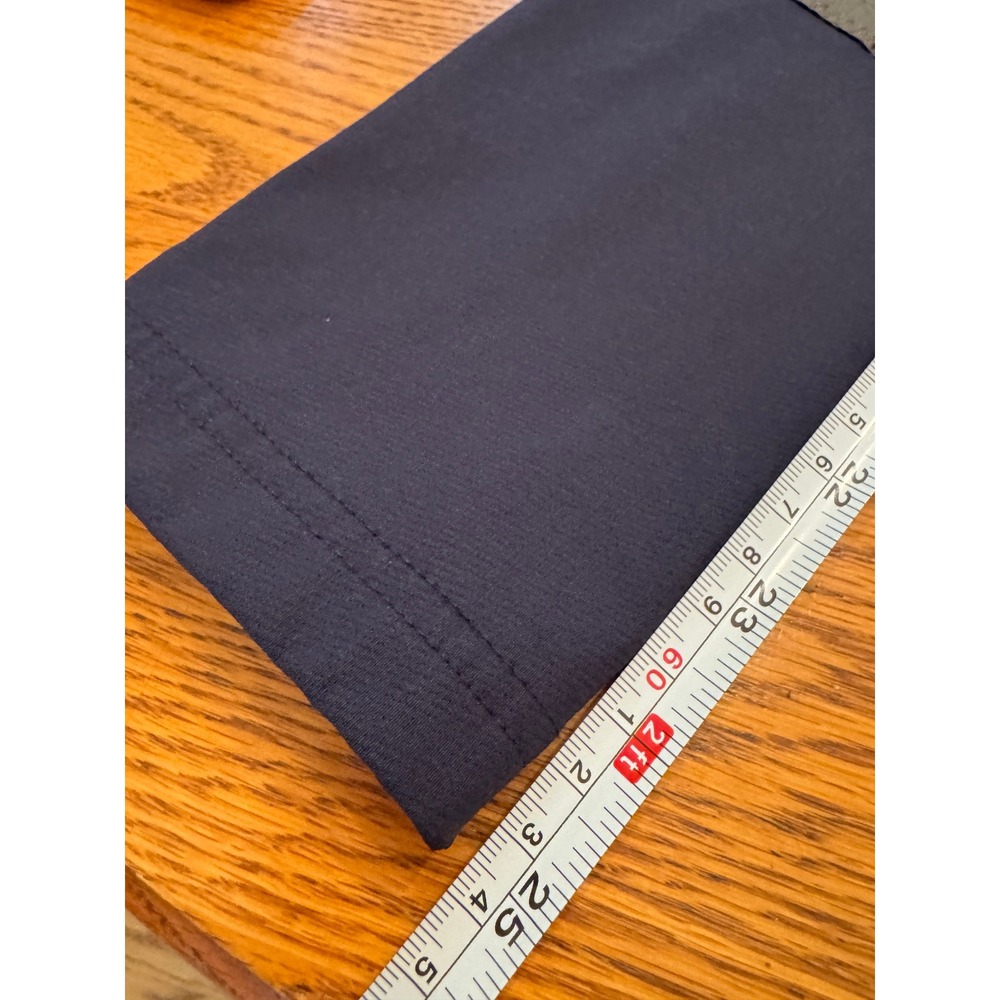 Kerrits Riding Breeches Kids Large Navy Blue Knee Patch Equestrian Horse Western - Picture 7 of 9